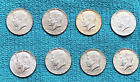 Lot Of 8 Kennedy Half Dollars 40 Silver  You Get The Coins Pictured