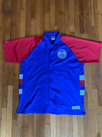 Julius Erving Virginia Squires NBA Hardwood Classics G III warm Up Shirt Jacket Cover