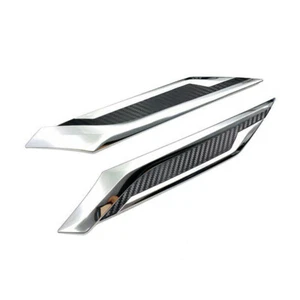 ABS Chrome Front Headlight Eyebrows Cover Trim fits Toyota New RAV4 2019-2025 - Picture 1 of 9