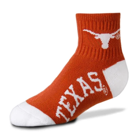 Texas Longhorns Socks 501 Quarter Crew Cover