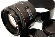 Fast Neu Minolta Af 85mm F/1.4 G Portrait Tele Objektiv Kapuze sony A Aus Japan