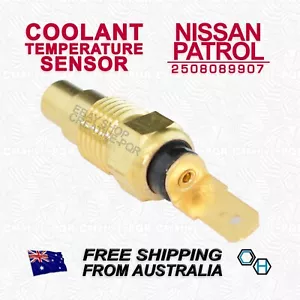 Coolant Temp Sensor Suit Nissan Patrol Y60 GQ 4.2L 6cyl TB42S 01/88 to 12/95 - Picture 1 of 5