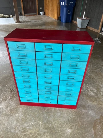 Steelmaster Industrial Steel Machinist 30 Drawer Storage Tool Chest Cabinet Cover