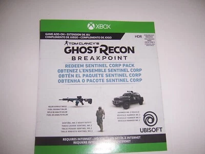 MICROSOFT Tom Clancy's Ghost Recon Breakpoint Sentinel Corp Pack Add-on Xbox One XB1 DLC