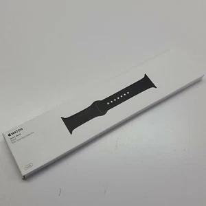 Bracelet sport Apple authentique pour Apple Watch 42 mm 44 mm - Noir SM/ML (E1200) - Photo 1 sur 2