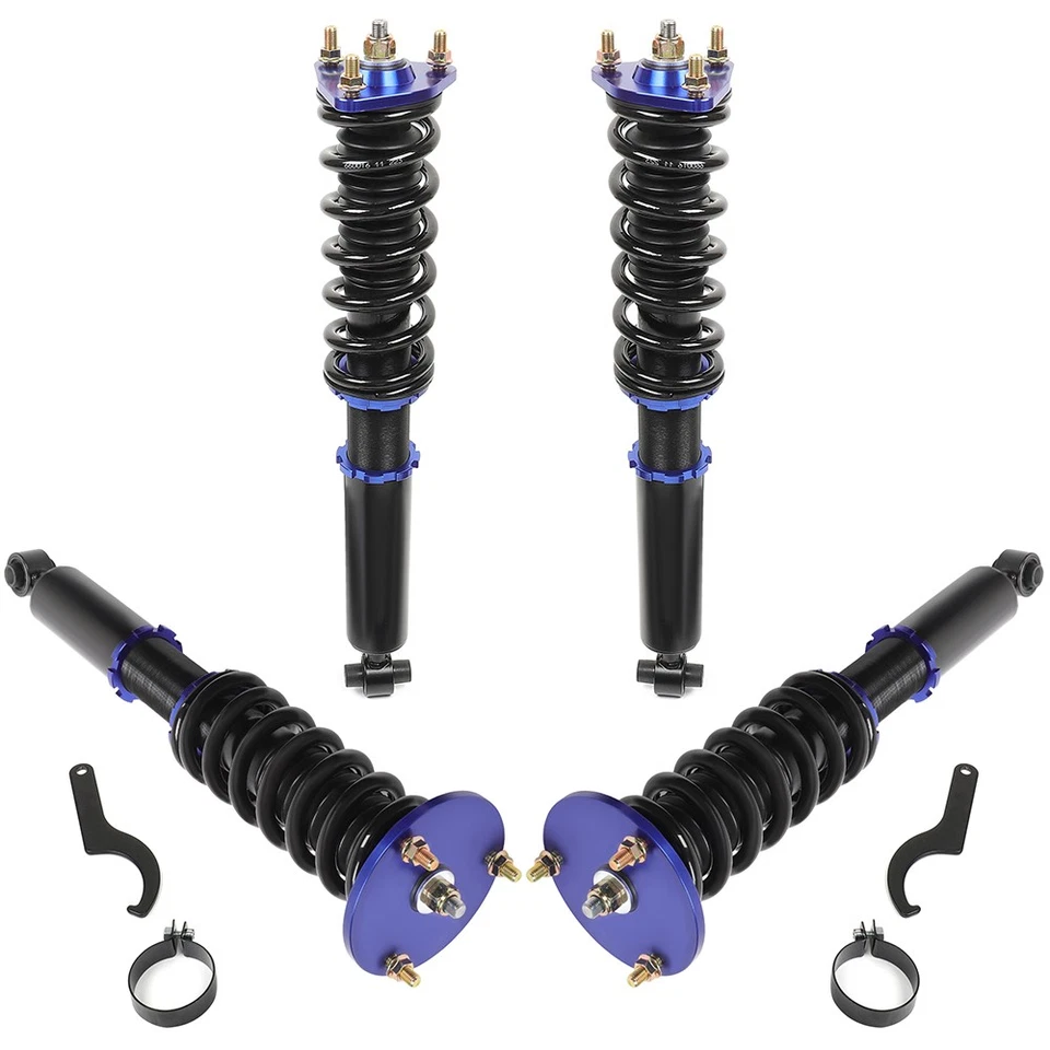 For 2007-2011 Lexus Gs350 Rwd Coilover Struts Shocks Suspension Spring Kits 4pcs - Imagem 1 de 4