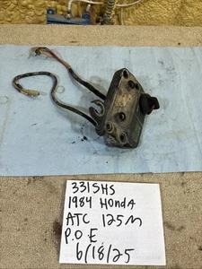 1984 Honda ATC 125M key switch ignition neutral indicator Dash 331 - Imagen 1 de 13