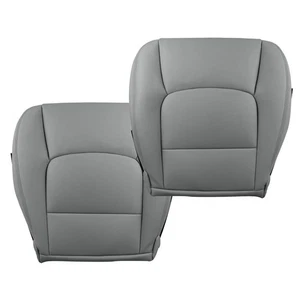 2PCS For 1998 to 2007 Lexus LX470 DRIVER & PASSENGER Bottom Leather Cover Gray - Bild 1 von 15