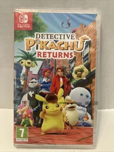 Detective Pikachu Returns (Nintendo Switch) (UK IMPORT) Edizione EU Region Free - Foto 1 di 7