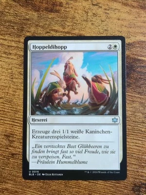 Magic The Gathering Bloomburrow Hoppeldihopp U BLB0016 Deutsch NM - Bild 1 von 2