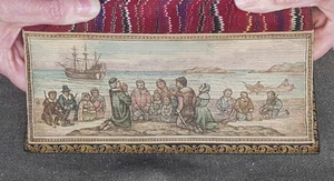 VANISHING Fore edge Painting -The Mayflower landing - Picture 1 of 8