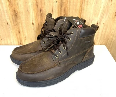 Skechers Work Boots Men's SIZE 14 200016 Chestnut Dark Brown - Image 1 of 4