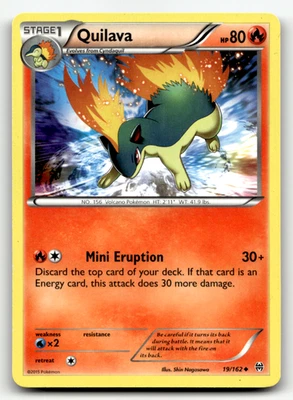Quilava 19/162 Normal Uncommon XY - BREAKthrough LP - Image 1 of 2