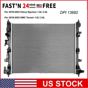 Aluminum Radiator For 2018 2019 2020 2021 2022 Chevy Equinox /GMC Terrain 1.52.0 - Picture 1 of 7