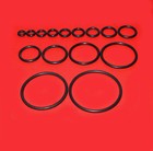 O-Ringe Dichtringe  Dichtungsringe 12 - 40  mm / Schnurst�rke 1 - 4  mm / NBR 70