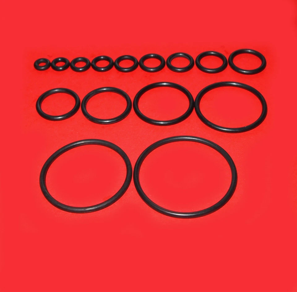 O-Ringe Dichtringe Dichtungsringe 12 - 40 mm / Schnurstärke 1 - 4 mm / NBR 70 - Bild 1 von 3