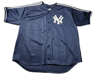 Camiseta deportiva vintage XXL Adidas New York Yankees MLB para hombre Foto 1 de 4