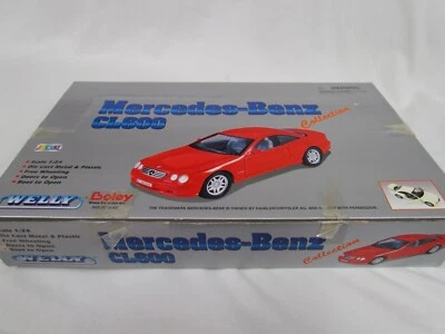 1:24 Литой автомобиль Welly коллекции 4 автомобилей Mercedes Benz CL 600 NO 2073-4D - Изображение 1 из 4