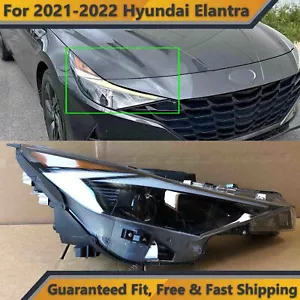 Halogen Headlight Headlamp Assembly for 2021 2022 Hyundai Elantra Passenger - Bild 1 von 7