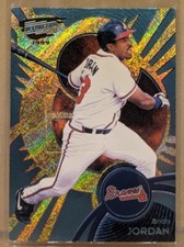 1999 Pacific Revolution SHADOW SERIES #13 Brian Jordan Braves RARE PARALLEL /99