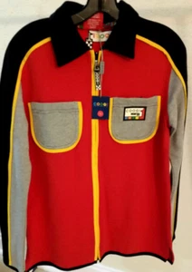 NUOVA GIACCA COOGI SPORT AUSTRALIA DONNA SPORT ZIP TAGLIA S MADE IN AUSTRALIA ROSSA - Foto 1 di 3