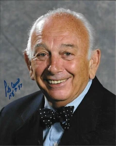 PETE CARRIL SIGNED PRINCETON TIGERS BASKETBALL COACH 8" x 10" PHOTO W/COA - Picture 1 of 1