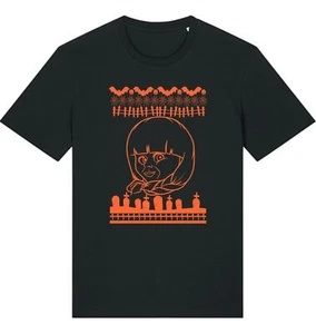 Halloween Horror Doll T Shirt,Creepy Graveyard Scene Design,Scary Halloween Gift - Picture 1 of 4