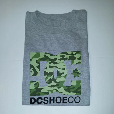 DC Shoes Boys Camo Graphic Design Short Sleeve T-Shirt Size Small NWT - Image 1 of 4