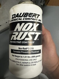 Daubert CHEMICAL COMPANY NOX RUST X-210 CORROSION PREVETATIVE PENETRANT 1.51LBS - Picture 1 of 2