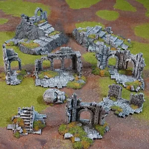 Conquest Creations Ruins Mittelerde Fantasy DnD Tabletop Terrain 28mm - Bild 1 von 10