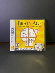Brain Age: Train Your Brain in Minutes a Day (Nintendo DS, 2006) - Picture 1 of 4