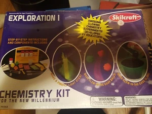 SKILCRAFT EXPLORATION I CHEMISTRY KIT SET #74563 CRAFT HOUSE CORP. - Picture 1 of 2