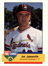 1994 Savannah Cardinals Fleer/ProCards #515 Joe Jumonville