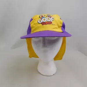 Vintage 90s Goof Troop Legionnaire Hat With Purple Bill & Yellow Neck Flap #8966 - Picture 1 of 8