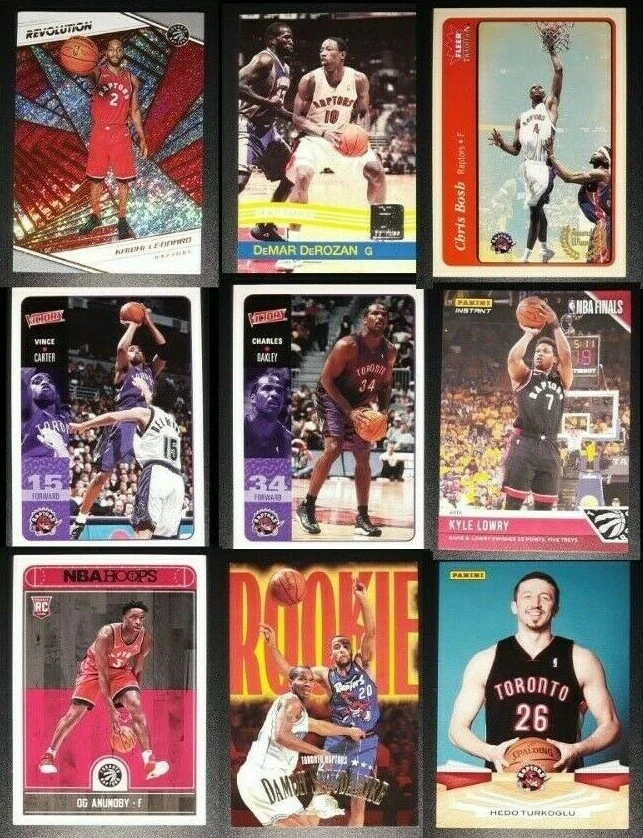 1995-2020 TORONTO RAPTORS Basketball Cards - All Brands (9-296) - Pick Your Card - Image 1 of 1