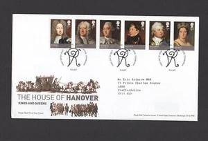 RARE!  2011  HOUSE  OF HANOVER  FDC addressed to ERIC BRISTOW MBE DARTS  PERFECT - Picture 1 of 1