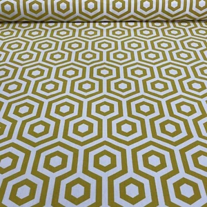 Hex Saffron Fabric By Prestigious Textiles - Picture 1 of 5