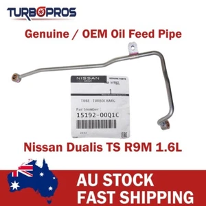 Tubo de alimentación de aceite turbo cargador original para Nissan Dualis TS R9M 1,6 L - Imagen 1 de 7