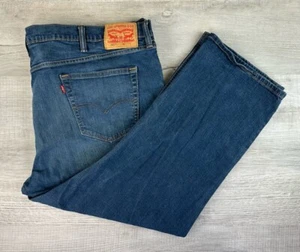 Levi’s 541 Jeans Blue Faded Denim Pants Womens Size 50X29 (Actual 48X25.5 ) - Picture 1 of 22
