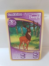 Morrisons Disneyland Paris 20th Anniversary Trading Card D8 GREAT PRINCE