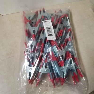 Wideskall 4" Metal Spring Clamp Pack Of 60 (82B-KT15)  - Image 1 of 4