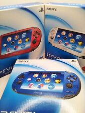 SONY PS Vita PCH-1000 1100 Console Box Charger Accessories Complete Used Japan