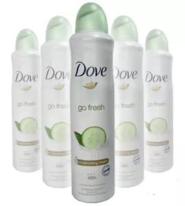 Dove GOFRESH Antiperspirant Moisturizing Cream Bundle 250ML=8.4oz Cucumber Scent - Picture 1 of 7