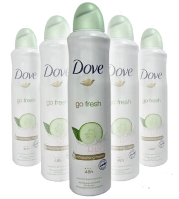 Dove GOFRESH Antiperspirant Moisturizing Cream Bundle 250ML=8.4oz Cucumber Scent - Image 1 of 2