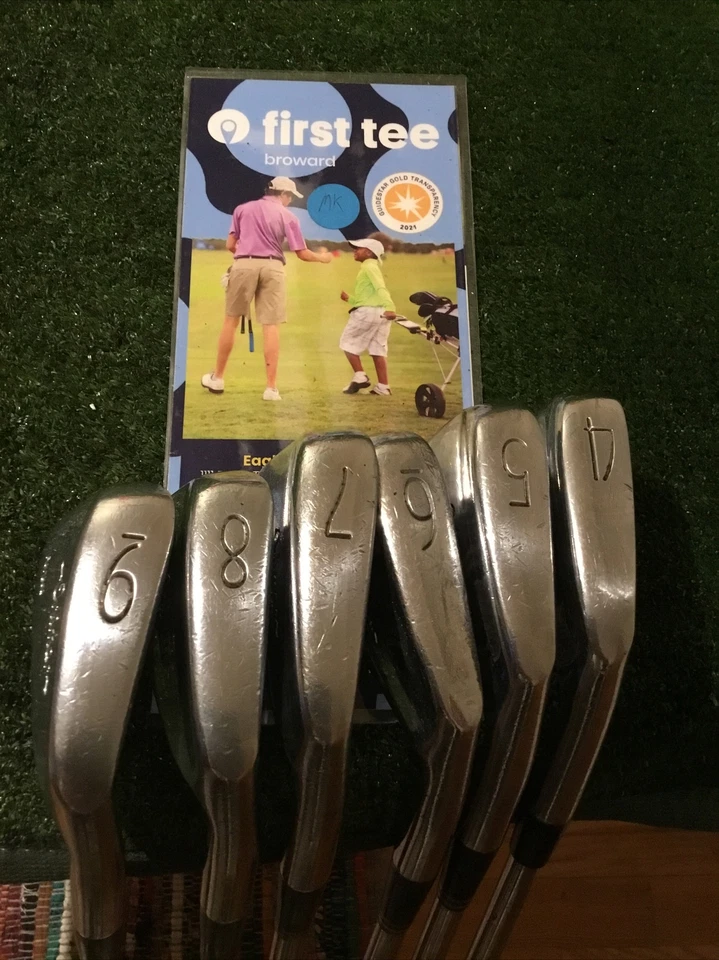Orlimar Forged Blade Irons Set 4-9 Stiff Steel Shafts - Image 1 of 4