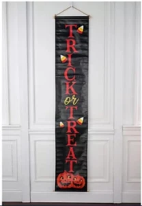 Hay & Harvest 72" Halloween Porch Banner - Picture 1 of 2