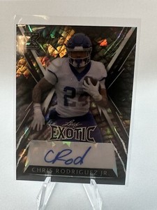 Chris Rodriguez Jr  2023 Leaf Exotic Auto /8