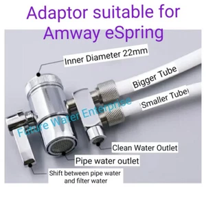 eSpring Amway two way Faucet Diverter Valve for 3/8" in & 2.5/8" tubing out - Picture 1 of 6
