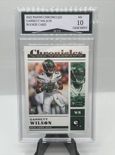 2022 Panini Chronicles Garrett Wilson New York Jets Rookie Card #43 Mint 10!
