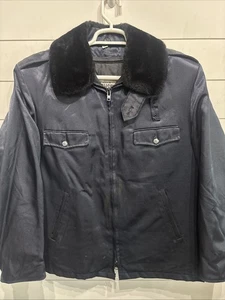 Vintage Blauer Nylolite Police Cop Fire Department Uniform Jacket Mens Sz 44 Vtg - Picture 1 of 6